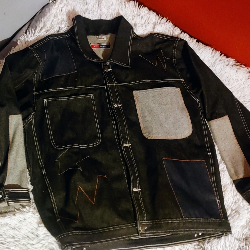 D J Jeans Men Custom (Jacket & Jean pants) Set